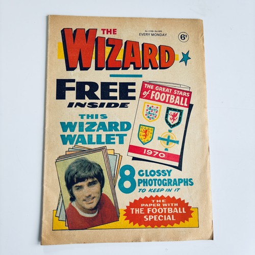 Vintage the wizard comic - the,