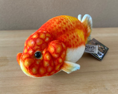 Hansa ranchu goldfish plush - goldfish,
