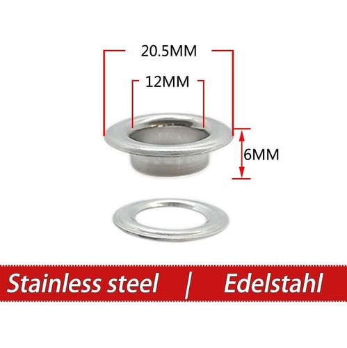Eyelet with washer leather - eyelet,
