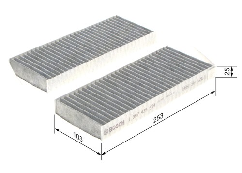 Bosch filter cabin air - cabin,