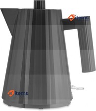Alessi Plissé MDL06/1 B - Electric Kettle In Thermoplastic 2400W, 100 Cl, Black