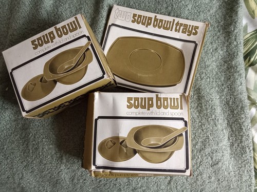 1970s original soup bowls - x,