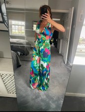 Zara Tropical Jumpsuit Size XS