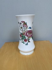 Portmeirion China Summer Garland Vase 8”  Flora Design