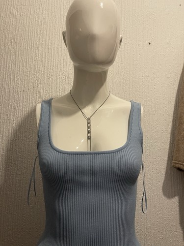 Zara size blue - ribbed, knit