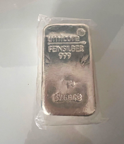 Umicore 999 fine silver - .999, 1