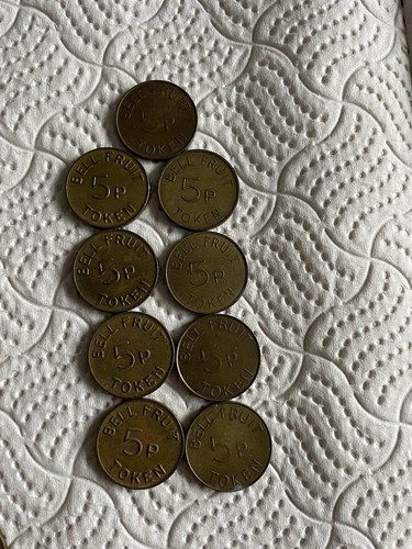 Vintage game machine tokens - vintage,