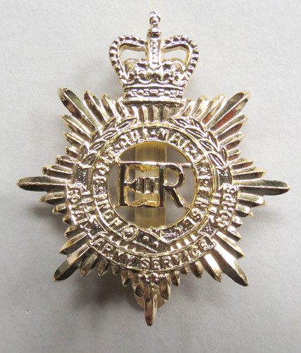 Military anodised cap badge - military,