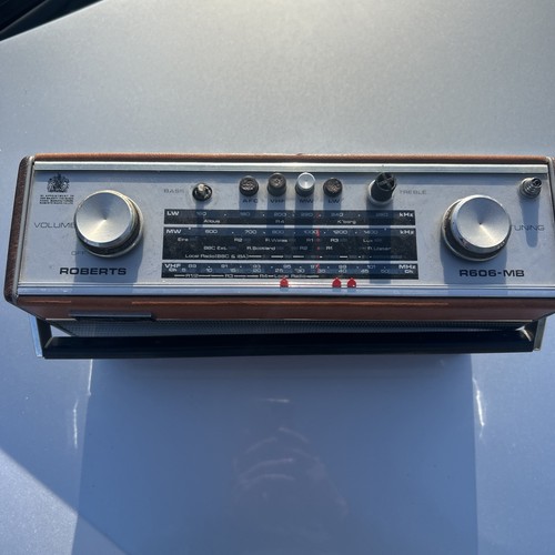 Roberts r606 vhf red - r606-mb,