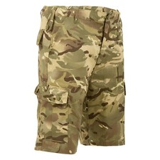Highlander Elite Combat Shorts Mens Cargo Camouflage Military Tactical HMTC Camo