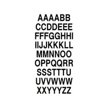 Small vinyl letters - vinyl, stickers