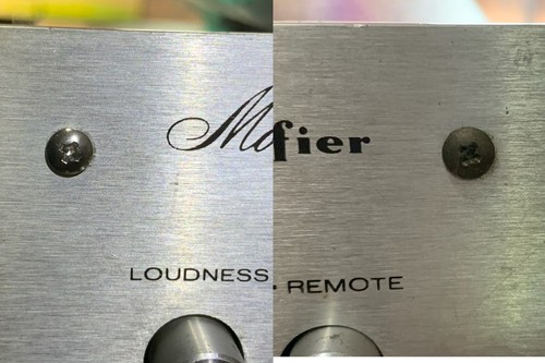 New marantz faceplate - marantz, screws