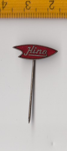 Vintage enamel hino trucks - vintage,