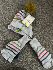 White Stuff KIDS Hat & Glove