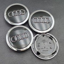 4pcs Audi Wheel Centre Caps 60mm 61mm 68mm 69mm 77mm for A1 A2 A3 A4 A5 A6 A7...