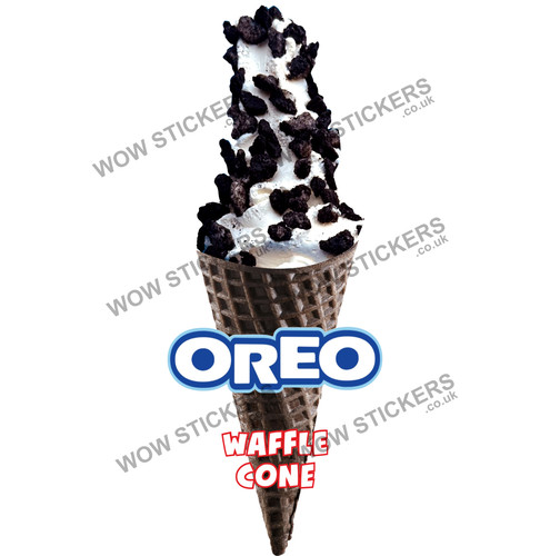 Ice cream van sticker - , oreo
