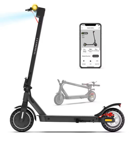 Folding scooter with app - folding,
