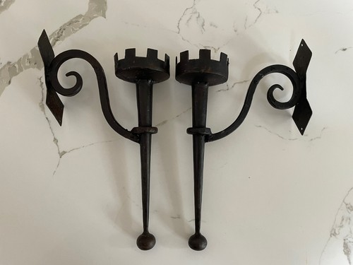 Vintage pair black - vintage, wrought