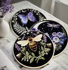 Embroidery Kit - Set Of 3