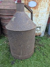 Vintage Kayes Oil Can Ribbed Walnut Whip Tin Antique Garage Decor Automotive 