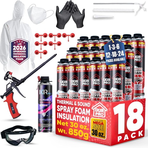 Mega size spray foam - size,