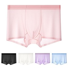 Breathable See Through Boxer