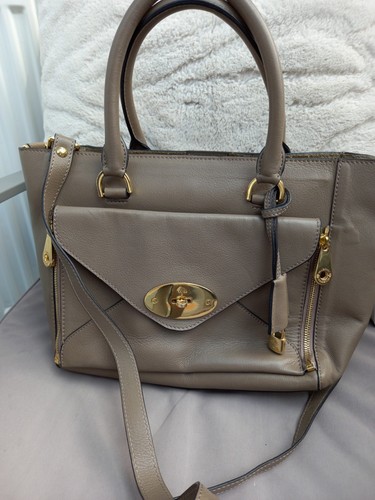 Mulberry willow taupe leather - willow,