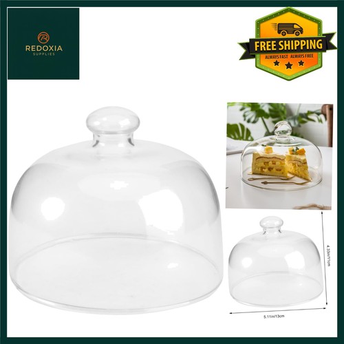Clear glass cake - clear,