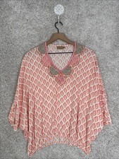 Skemo Blouse Top Multi Color