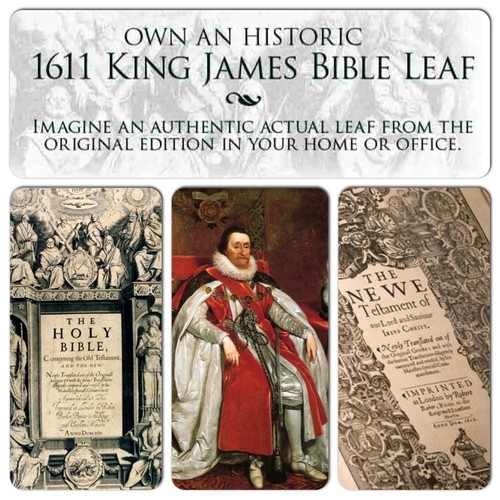 1611 first edition king james - first,