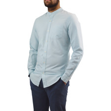 Mens Grandad Collar Long