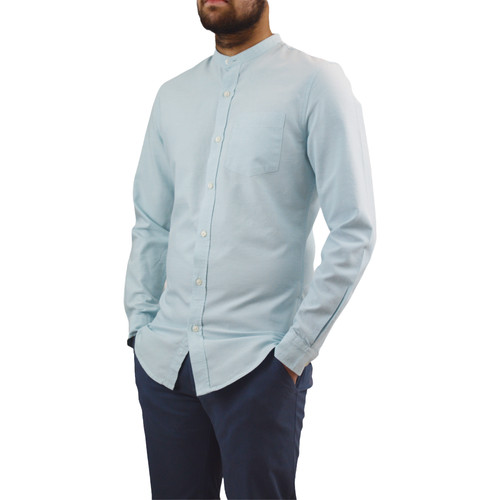 Mens grandad collar long - mens,