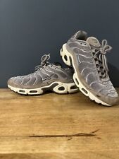 Nike Air Max Plus LX TN Women’s Trainers UK 4 Gun smoke Grey Velvet Soft Shoe