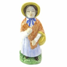 Vintage Wood & Sons Little Nell character jug Charles Dickens Franklin porcelain