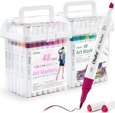 Ohuhu Markers Brush Tip, 96