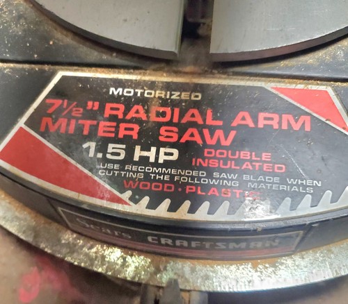 Sears craftsman radial - craftsman,