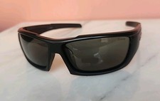 DVX by Wiley X Polarized Safety Sunglasses Black Frame ANSI Z87-2 Axon Scratched