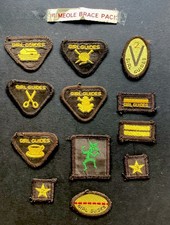15 Vintage Girl Guide cloth