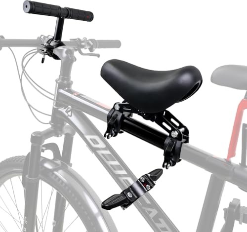 Front mounted child bike - mounted, seat