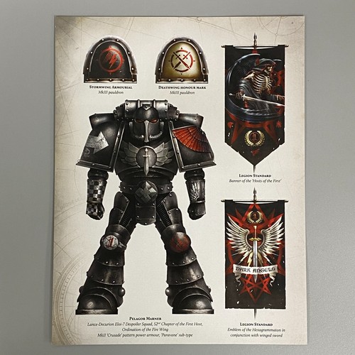 Dark angels legion colours - angels,