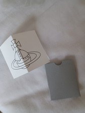 BOX BAG ONLY Vivienne Westwood Jewellery Box with bag and Care Leaflet EMPTY