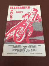 1973 ELLESMERE PORT v PETERBOROUGH 10th JULY ( GOOD CONDITION ) 