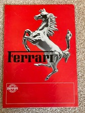 Ferrari sales brochure uk - ferrari,
