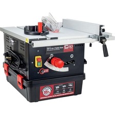 SIP 2 in 1 Table Saw with Integrated Dust Extractor Compact Cutting System