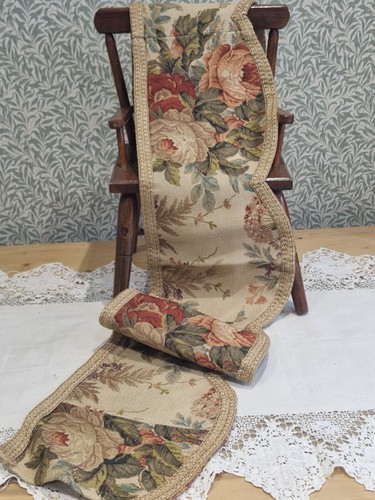 Antique curtain window pelmet