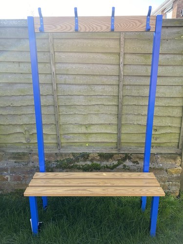 Metal blue framed - blue, rack