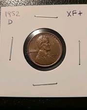 1952 D Wheat Penny Error
