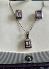 Amythest Sterling Silver