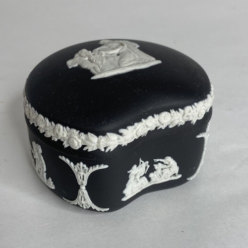 Black wedgewood jasperware - black,