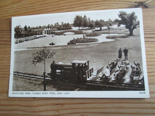 Postcard wicksteed park - -,